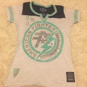 American fighter shirt
